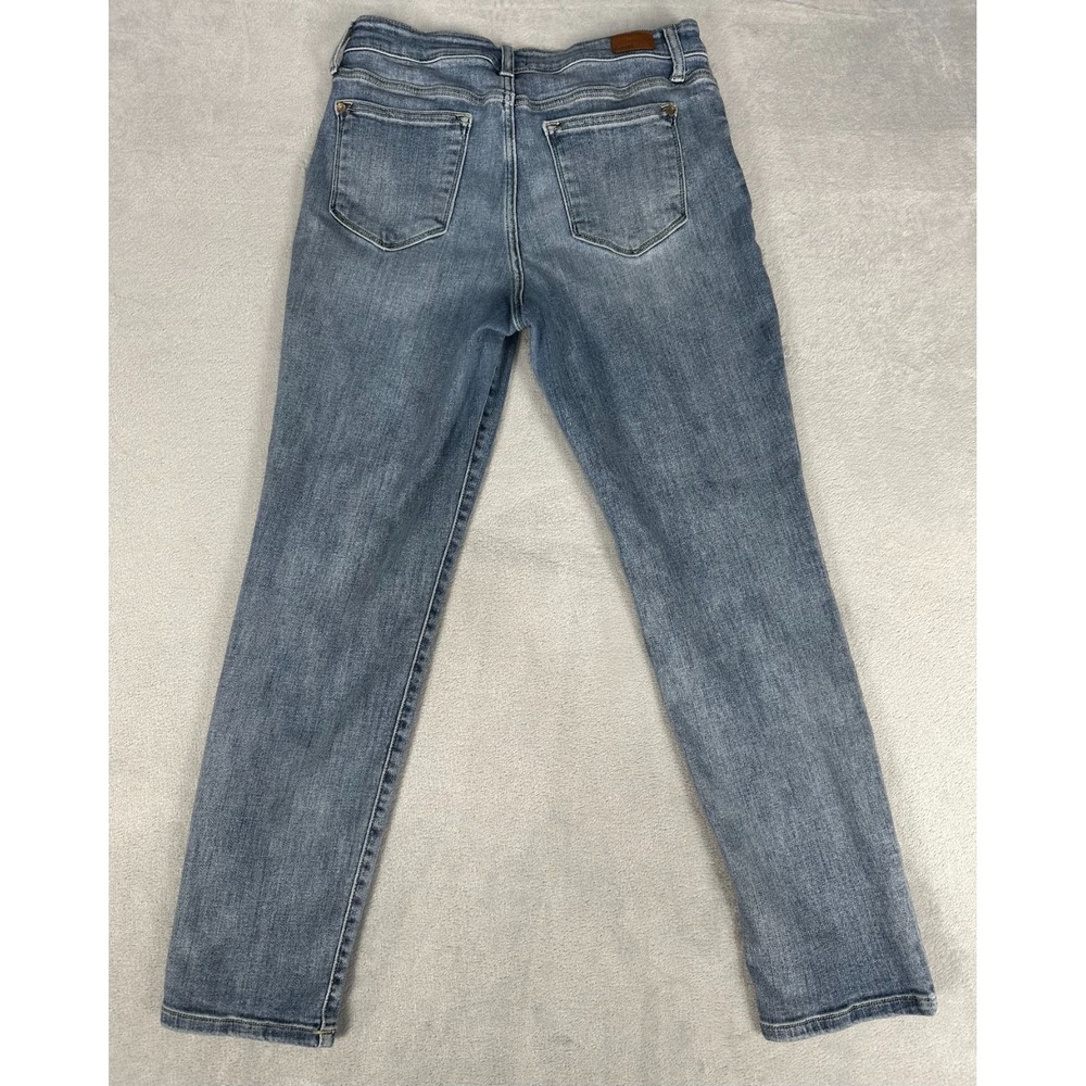 JUDY BLUE Boyfriend Fit Jeans Women's 9/29 Medium Wash Distressed - Picture 8 of 16